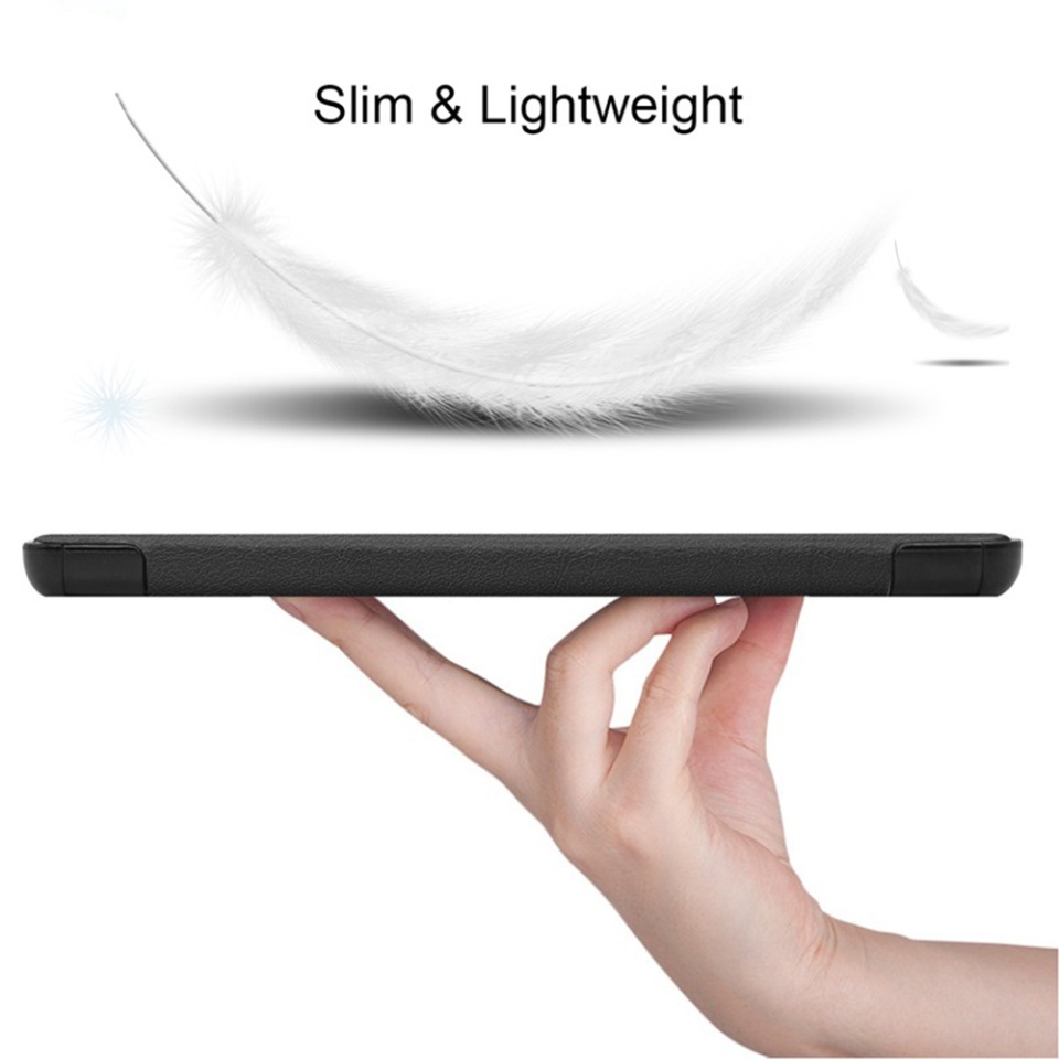 Husa tableta pentru Lenovo Tab M10 TB-X605F/X505F, SKYDDAR INNOVATION, cu suport Multi-Unghi si functie Sleep/Wake, FoldPro, Albastru, set cu sticker - 1 | YEO