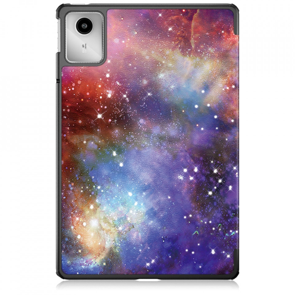 Husa tableta pentru Lenovo Tab M11 cu suport Multi-Unghi și functie Sleep/Wake , SKYDDAR FoldVision Colour - Galaxy - 1 | YEO