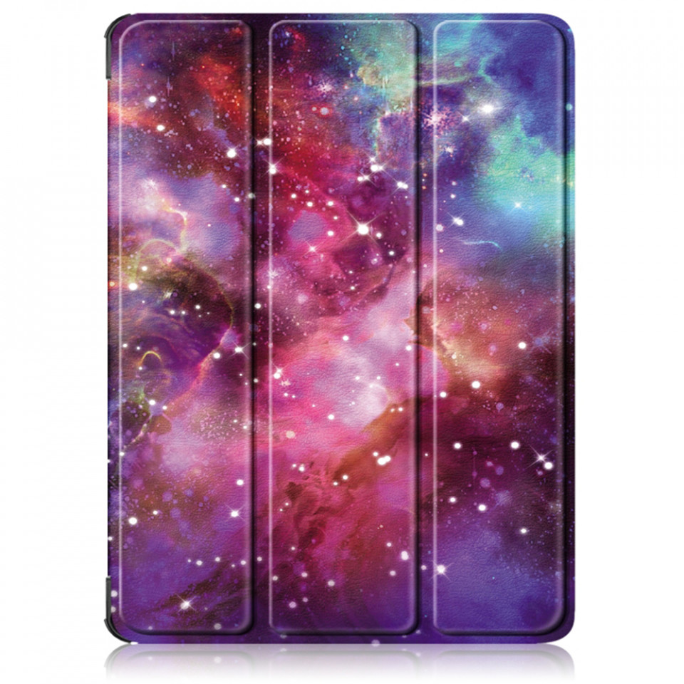 Husa tableta pentru OnePlus Pad Go / Oppo Pad Air2 / Oppo Pad Neo cu suport Multi-Unghi și functie Sleep/Wake , SKYDDAR FoldVision Colour - Galaxy - 1 | YEO