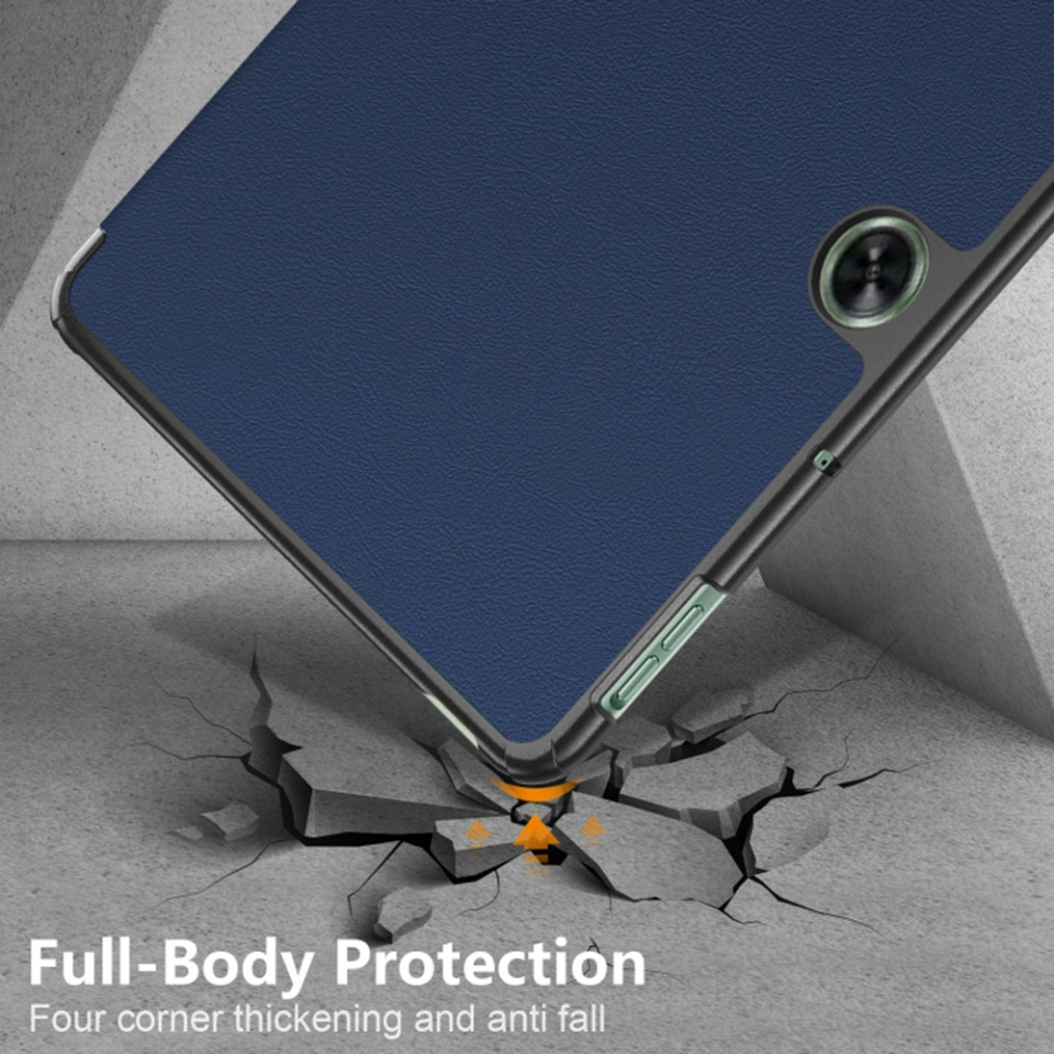 Husa tableta pentru OnePlus Pad Go / Oppo Pad Air2 / Oppo Pad Neo cu suport Multi-Unghi și functie Sleep/Wake , SKYDDAR FoldVision - Albastru - 3 | YEO