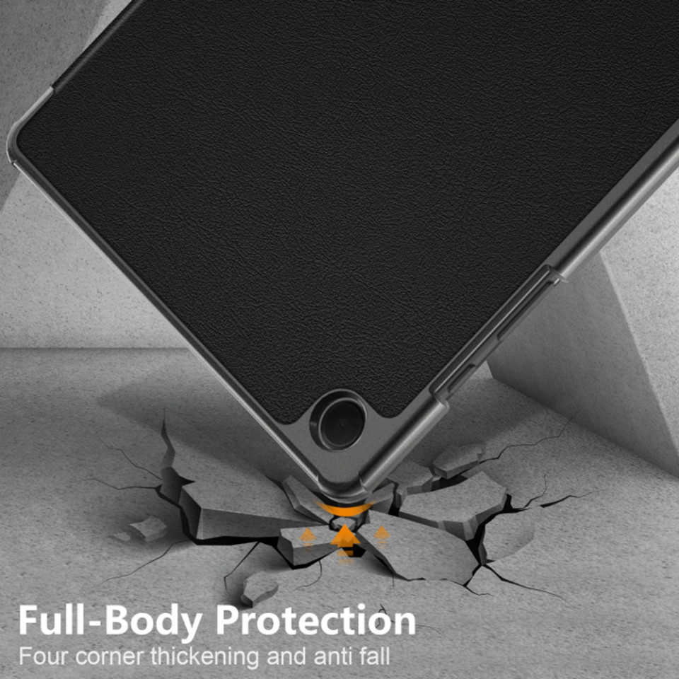 Husa tableta pentru Samsung Galaxy Tab A9 Plus cu suport Multi-Unghi și functie Sleep/Wake , SKYDDAR FoldVision - Negru - 3 | YEO