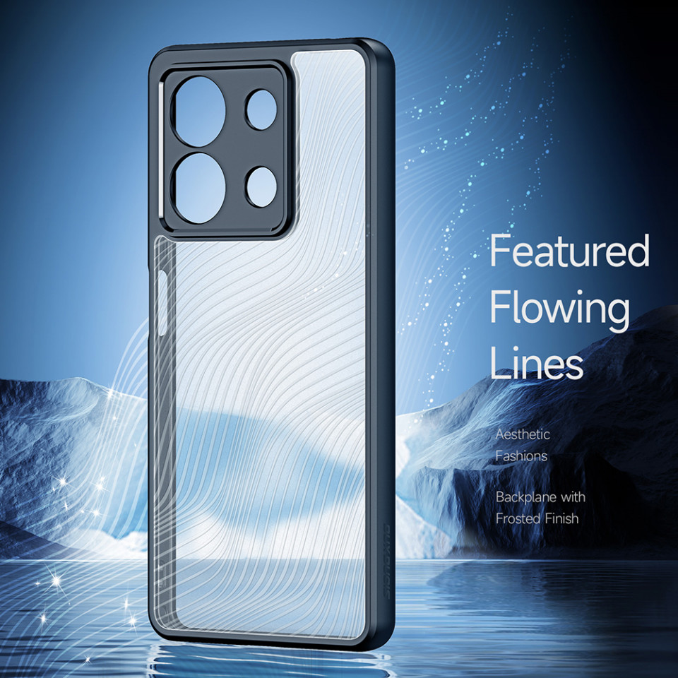Husa Xiaomi Redmi Note 13 5G, Dux Ducis Aimo Series - Negru - 3 | YEO