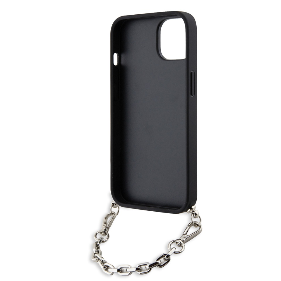 Huse pentru iPhone 14, Karl Lagerfeld, Saffiano, Negru - 3 | YEO