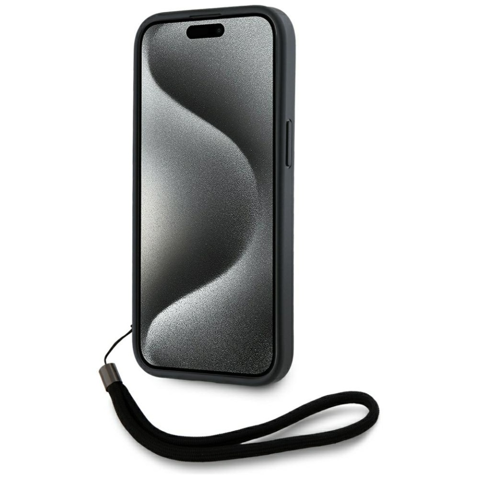 Huse pentru iPhone 15, Karl Lagerfeld, Saffiano Athleisure, Verde - 3 | YEO