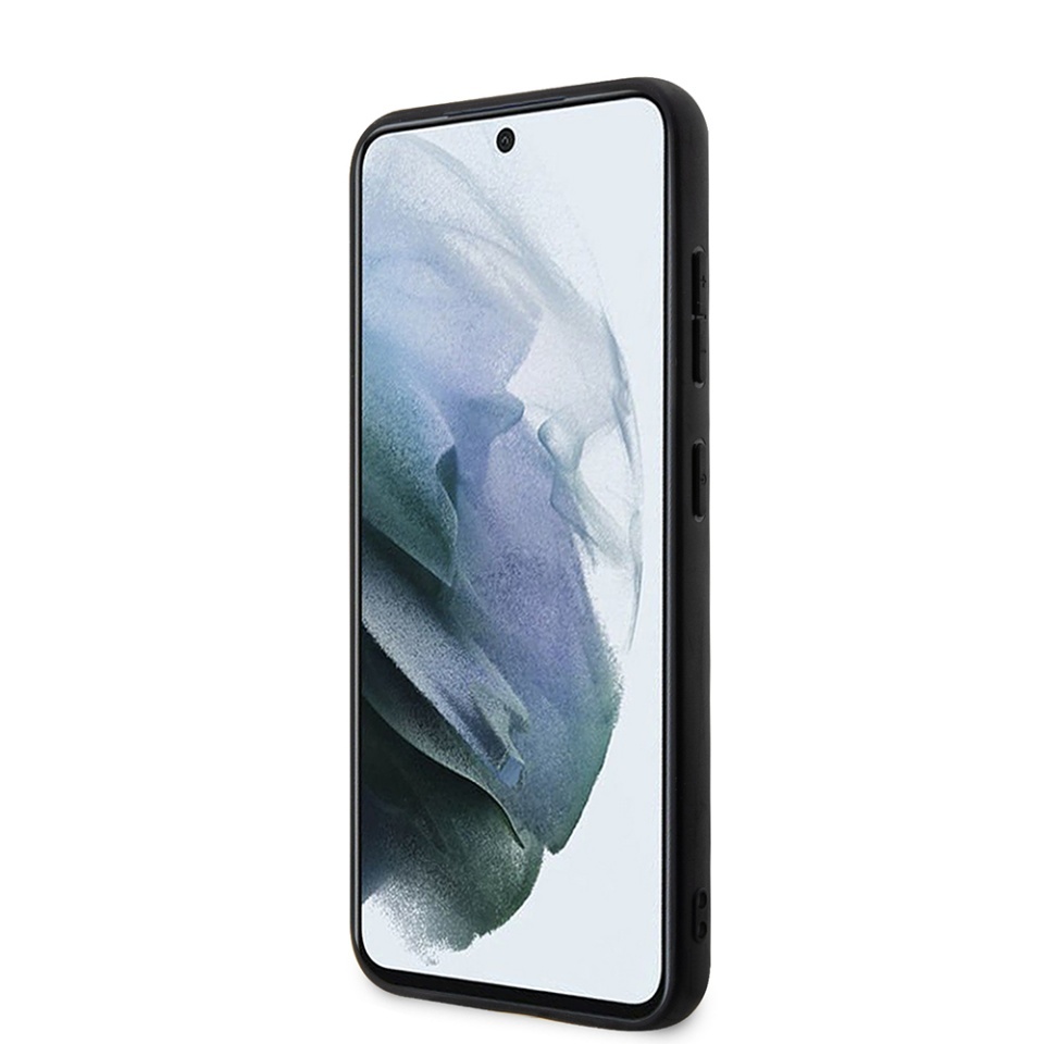 Huse pentru Samsung Galaxy S23, Karl Lagerfeld, Saffiano, Negru - 2 | YEO