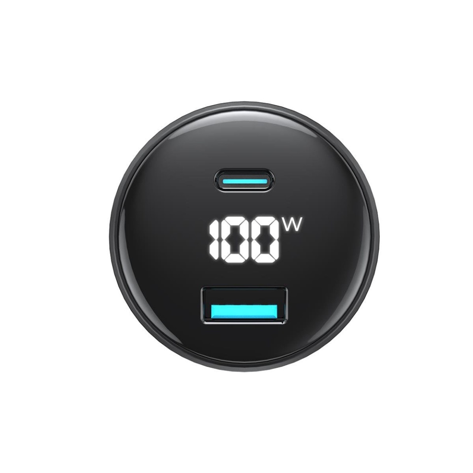 Incarcator Auto Fast Charge, USB, Type-C, PD100W, PC, Havit CC100W, Negru - 3 | YEO