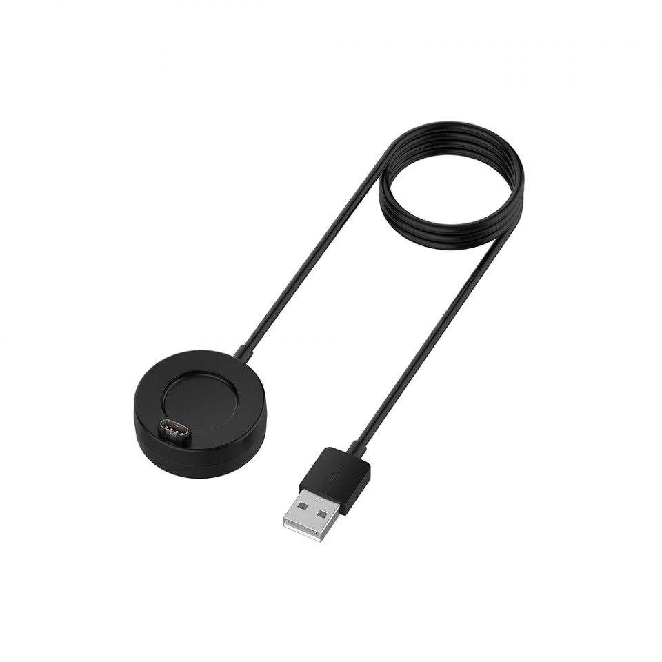 Incarcator pentru Garmin Watch, USB, 5W, 1m - Techsuit (TGC4) - Black