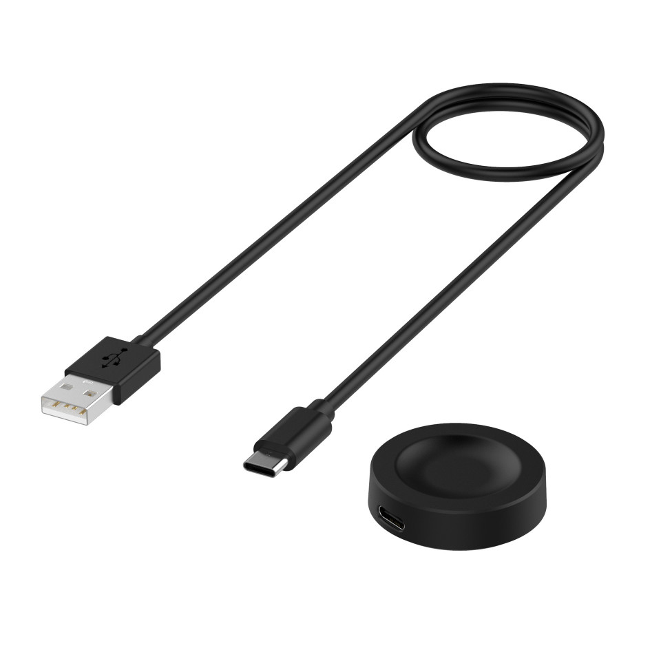 Incarcator wireless pentru Huawei Watch, USB, 10W - Techsuit (THC2) - Black - 1 | YEO