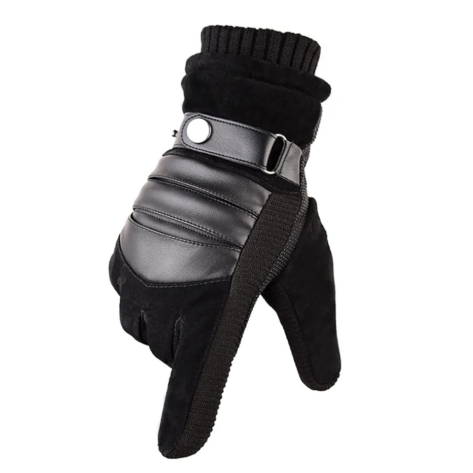 Manusi iarna Touch Screen, impermeabile, anti-alunecare, captusite, pentru ski, aer liber, SKDR OG101 - Gri