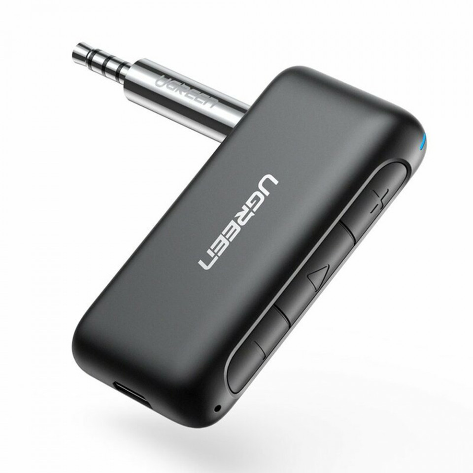 Modulator FM bluetooth 5.0, Jack 3.5mm, Ugreen (70303) - Negru - 2 | YEO