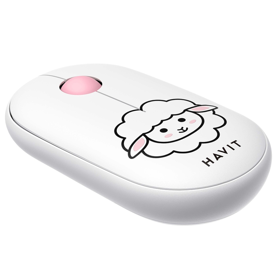 Mouse Wireless Havit MS75GT Pro, 1600 DPI, Alb - 3 | YEO