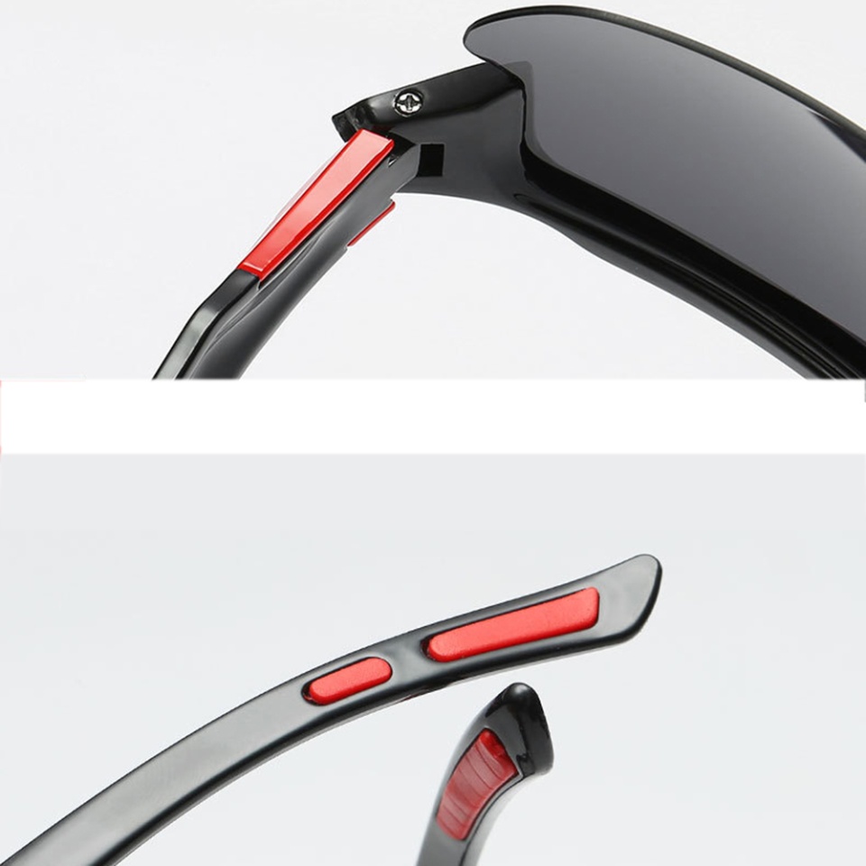 Ochelari de Ciclism și Activități Sportive Outdoor, cu Protecție UV, Unisex 9301 - Negru Albastru - 1 | YEO