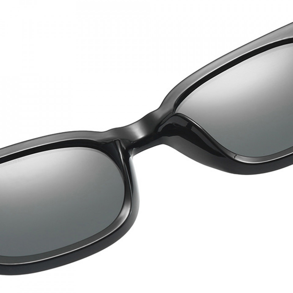 Ochelari de soare Dama cu protectie UV (2050), Techsuit - Gri Floral - 3 | YEO