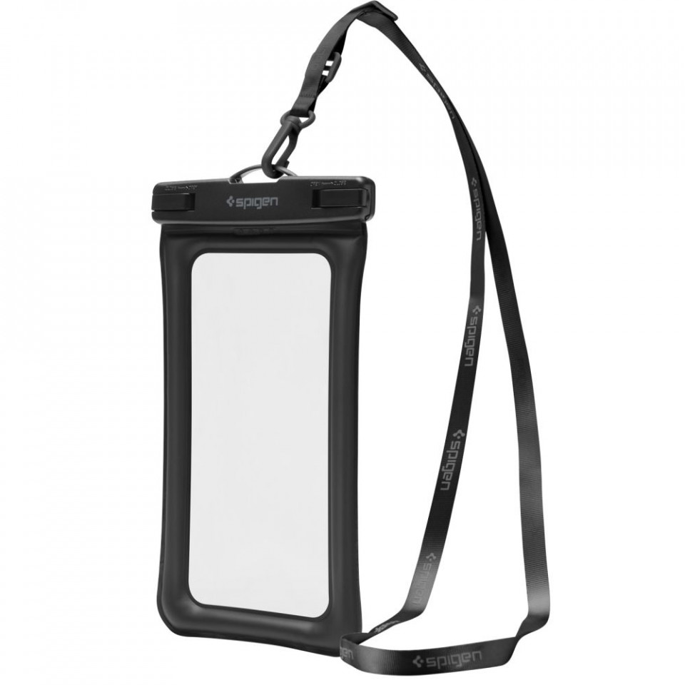[Pachet 2x] Husa subacvatica A610, universala, Spigen - Negru - 2 | YEO