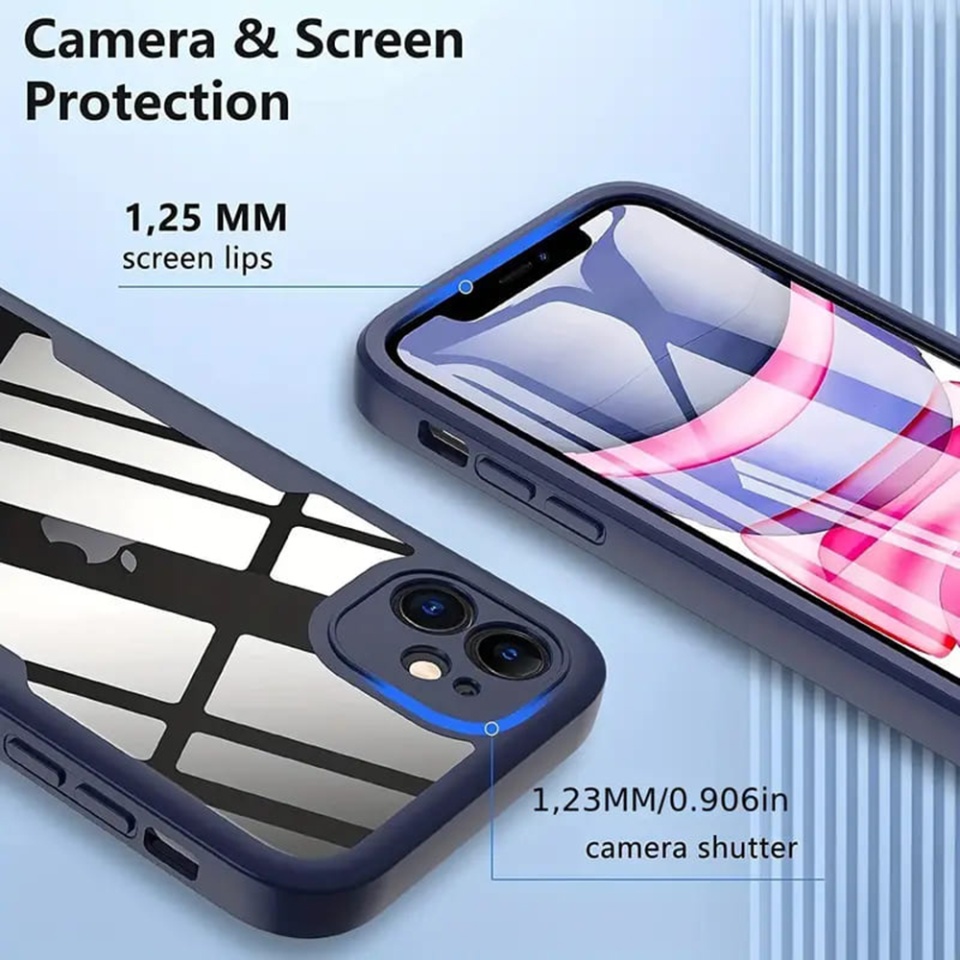 [Pachet 360°] Husa + Folie iPhone 15 Plus MagSafe, SKDR ColorShield 360° - Mov - 2 | YEO