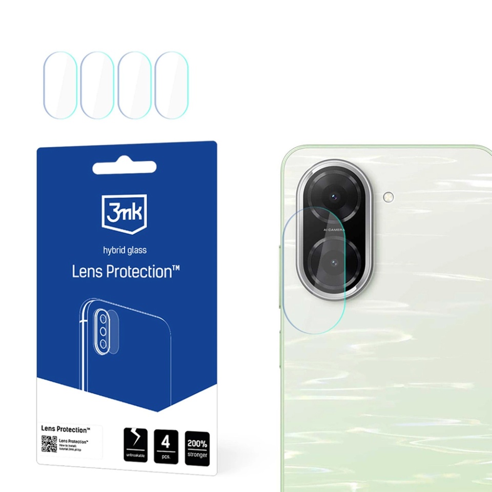 [Pachet 4x] Folie camera pentru Xiaomi Redmi A5 4G (Standard), 3mk Lens Protection, Transparenta
