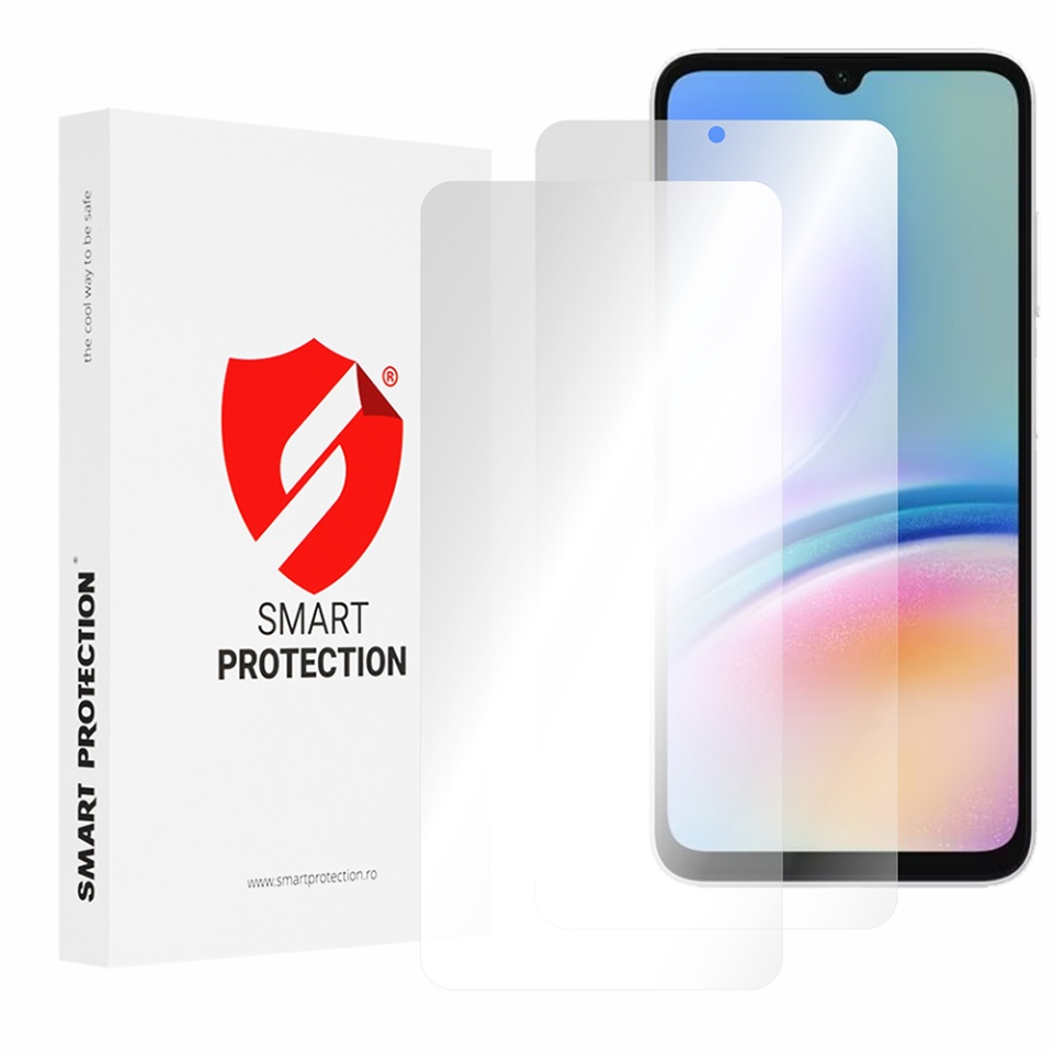 [SET 2x] Folie de protectie Samsung Galaxy A05, Premium Classic, Smart Protection, Transparent