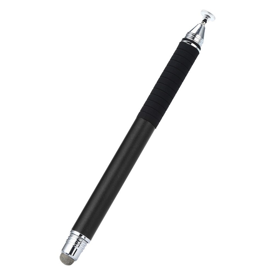 Stylus Pen Universal pentru Telefon, tableta iPad, Android, Windows, Varf Cupru, Magnetic, USB-C, (JC02) - Negru - 1 | YEO