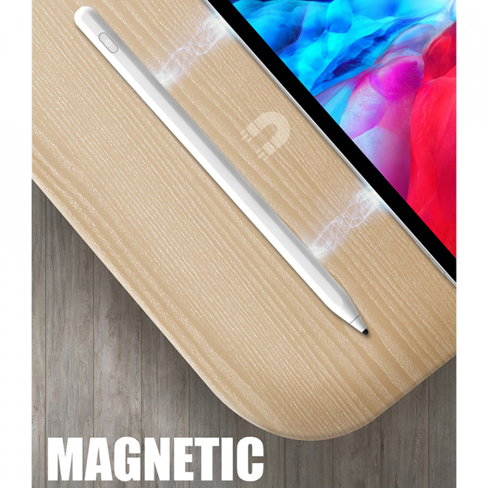 Stylus Pen Universal - Techsuit Active P3 - White - 4 | YEO