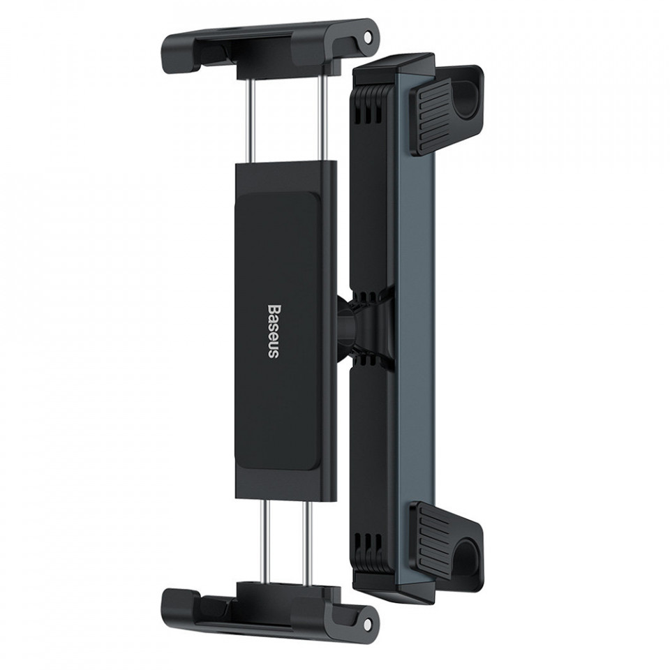 Suport pentru Tableta, Telefon cu prindere pe Tetiera - Baseus JoyRide Pro (SUTQ000001) - Black - 2 | YEO