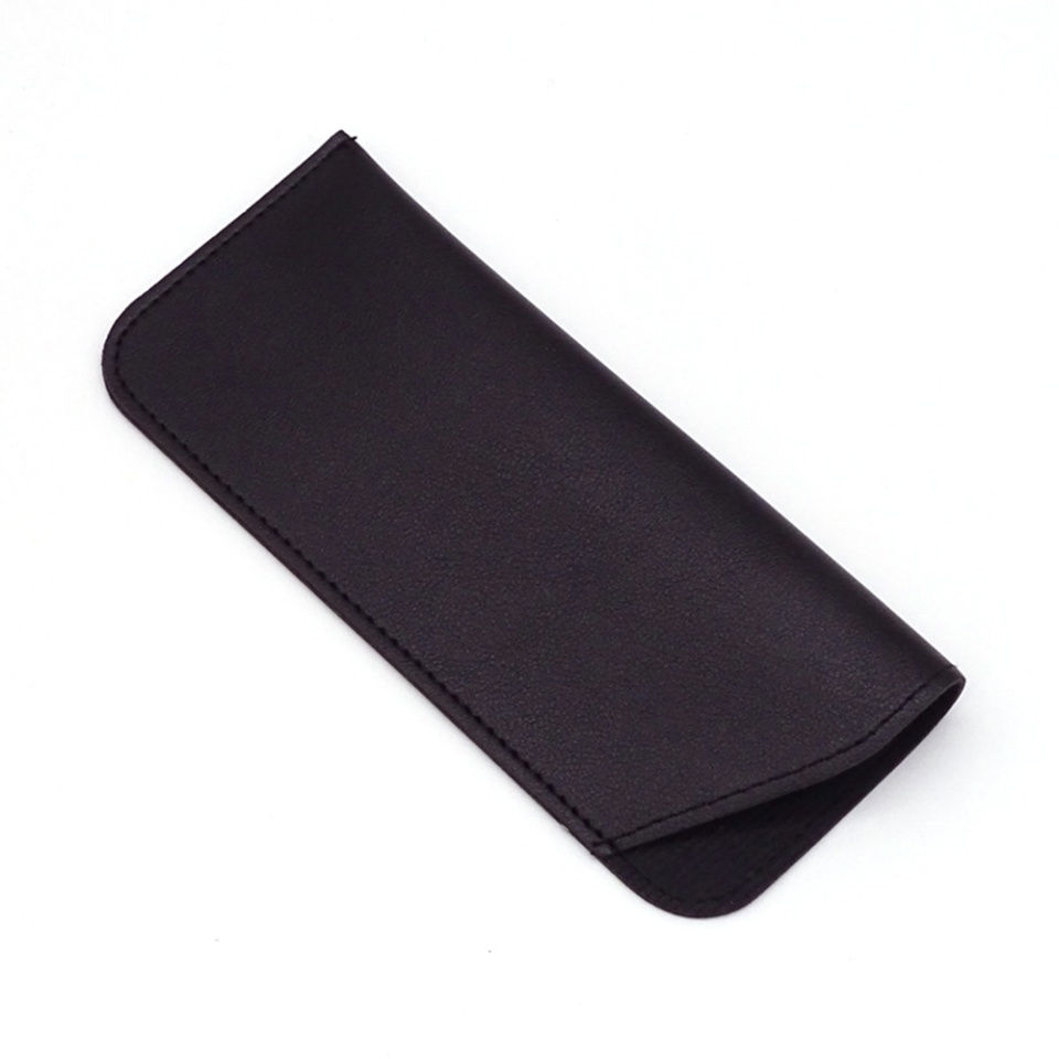 Toc Ochelari din piele ecologica, interior soft, SKDR ETSP - Negru