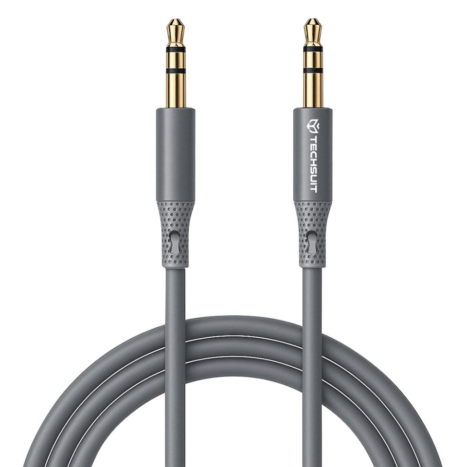 Adaptor Premium Audio SoundFleX AC3, 3.5mm Jack, Calitate Hi-Fi, Gri