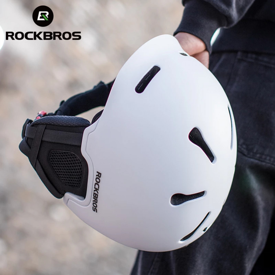 Casca protectie ciclism, reglabila, Marimea L (57-61cm), RockBros (SH-02BK-L) - Negru - 3 | YEO