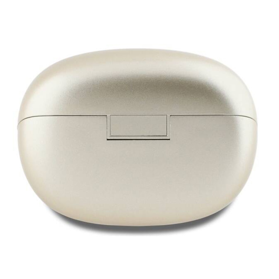 Casti Bluetooth Wireless, GUESS Wireless Earbuds Printed Logo GUTWST88, Casti fara Fir, Bluetooth 5.3, TWS, USB-C, cu dock de incarcare, Rezistente la Praf IPX6, Auriu - 3 | YEO