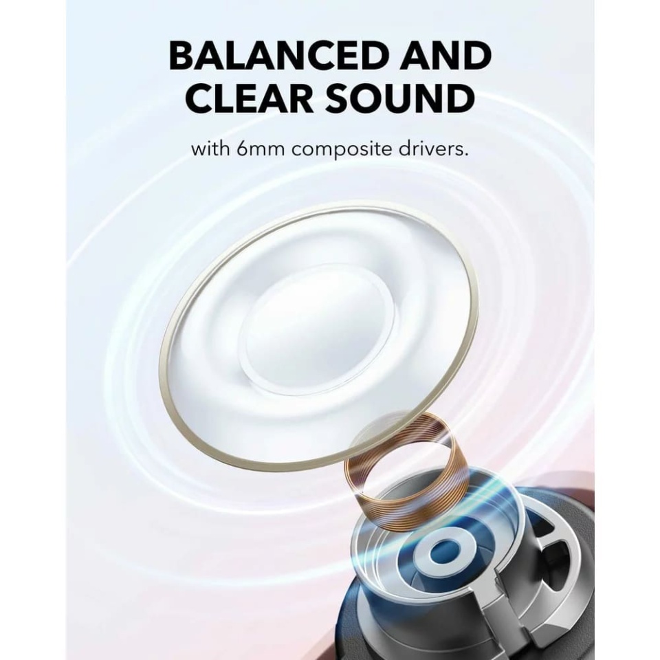Casti In-Ear Anker SoundCore A30i, Wireless, IP54, Bluetooth 5.4, Incarcare Type-C - Roz - 3 | YEO
