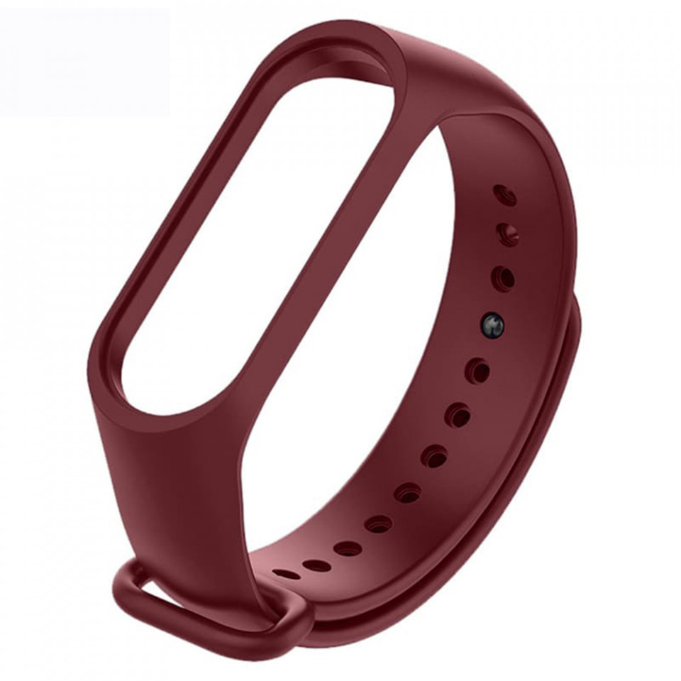 Curea silicon smartwatch Xiaomi Mi Band 5 / 5 NFC, Xiaomi Mi 6 / 6 NFC, Techsuit - Dark Red