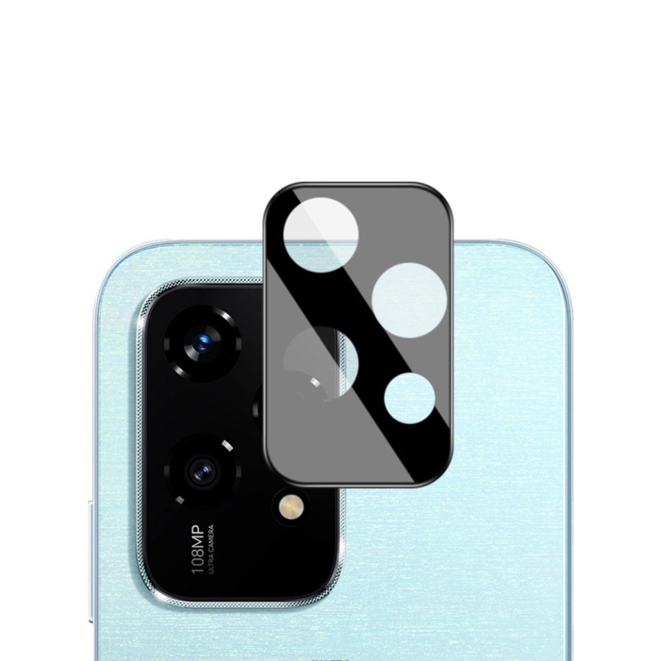 Folie camera pentru Honor 200 Lite, SKYDDAR INNOVATION, Camera Glass Negru, set cu sticker - 1 | YEO