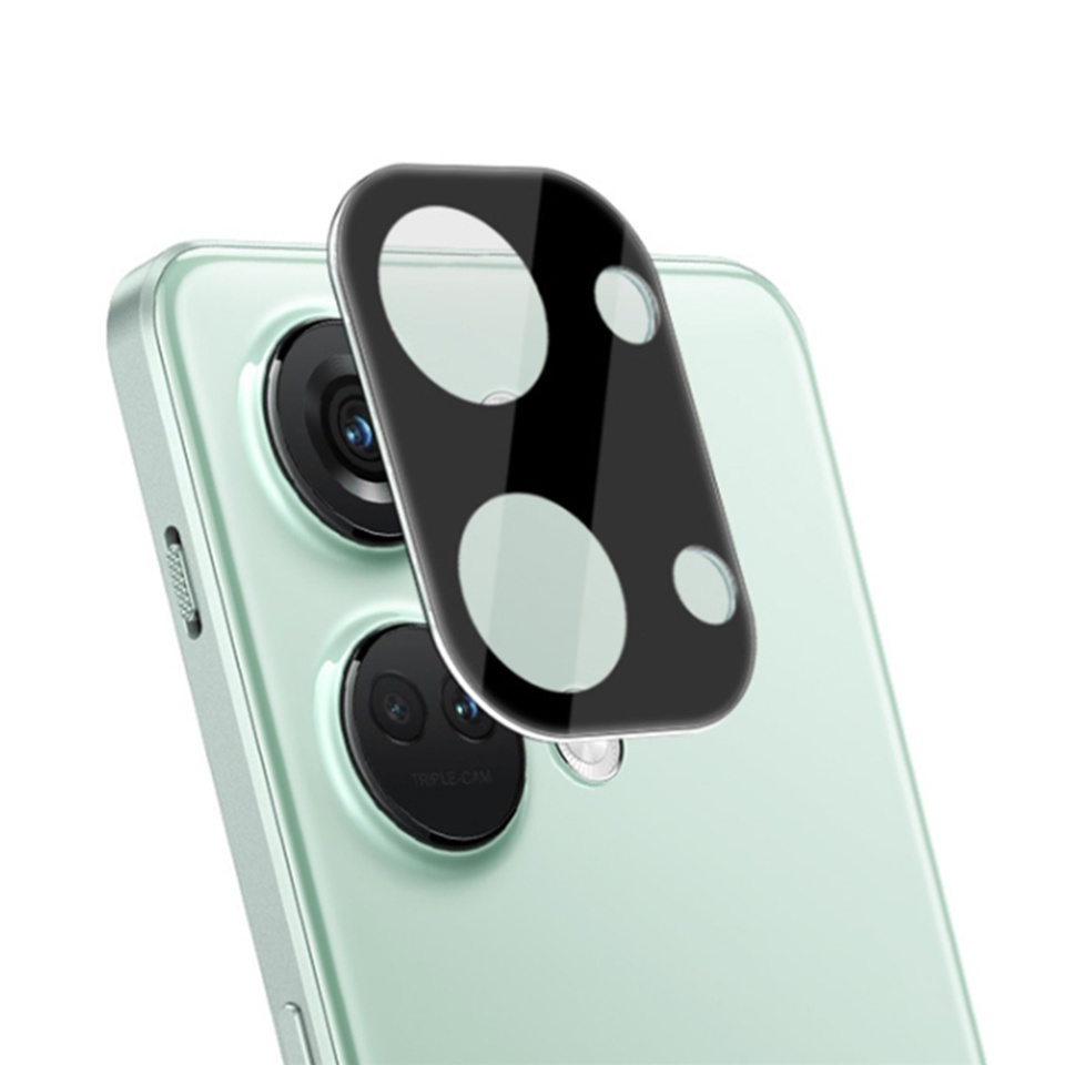 Folie camera pentru OnePlus Nord 3, SKYDDAR INNOVATION, Camera Glass Negru, set cu sticker - 1 | YEO