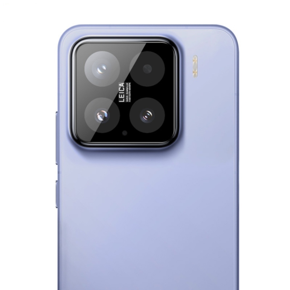 Folie camera pentru Xiaomi 15, SKYDDAR INNOVATION, Camera Glass Negru, set cu sticker - 2 | YEO