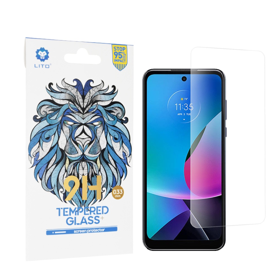 Folie de Sticla Motorola Moto G Play (2023), Claritate Maxima, Lito, 2.5D Classic Glass 9H, Transparent