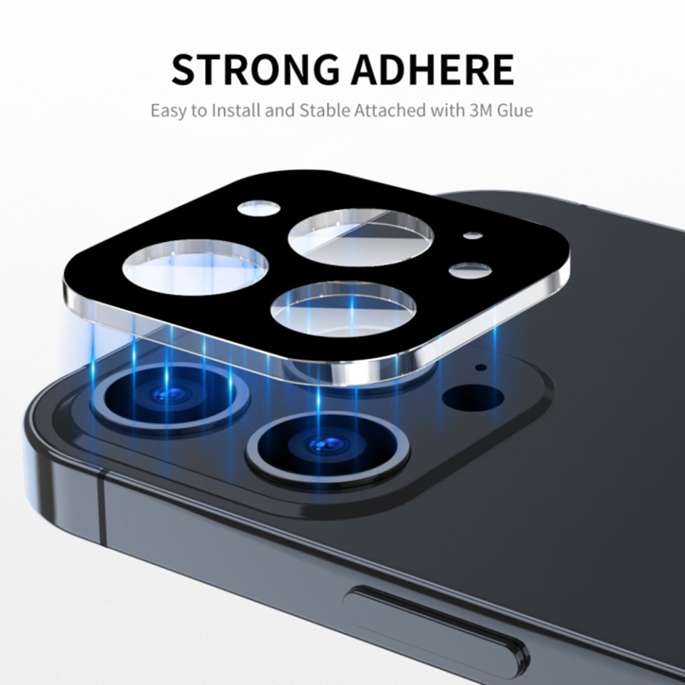 Folie pentru camera pentru iPhone 16 / 16 Plus, Skyddar Camera Shield - Negru - 2 | YEO