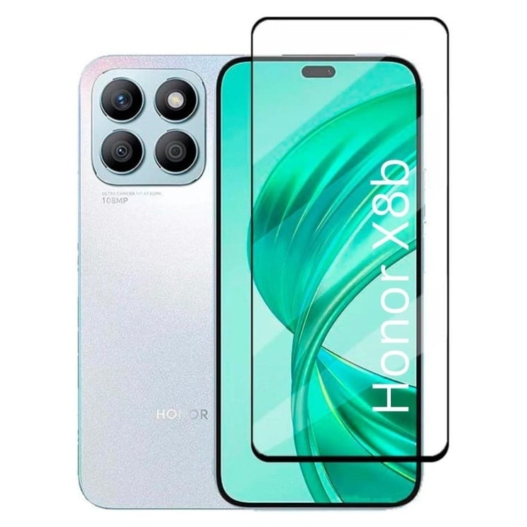 Folie pentru Honor X8b / X8c, SKYDDAR INNOVATION, Sticla Securizata, Ultra HD, Protectie 111D, Montare Simplă, Transparent, set cu sticker