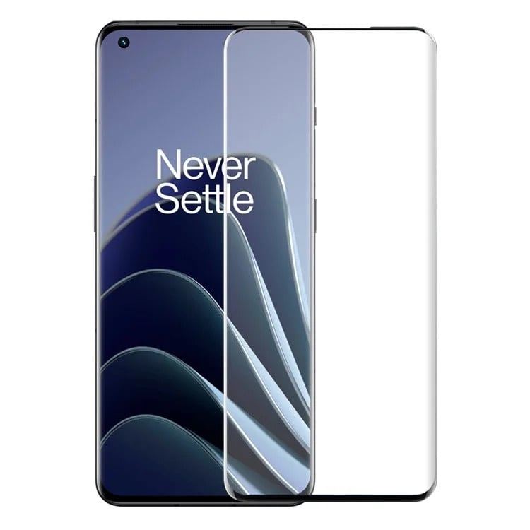 Folie pentru OnePlus 10 Pro, Sticla Securizata, Ultra HD, Protectie 9H, Montare Simplă, SKYDDAR 111D - Transparent