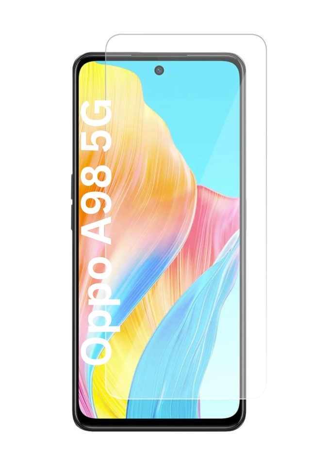 Folie pentru Oppo A98 5G / A58 4G / A79 5G / OnePlus Nord N30 SE, SKYDDAR INNOVATION, Protectie 9H, 0.3mm, Clear Vision, set cu sticker, Transparent