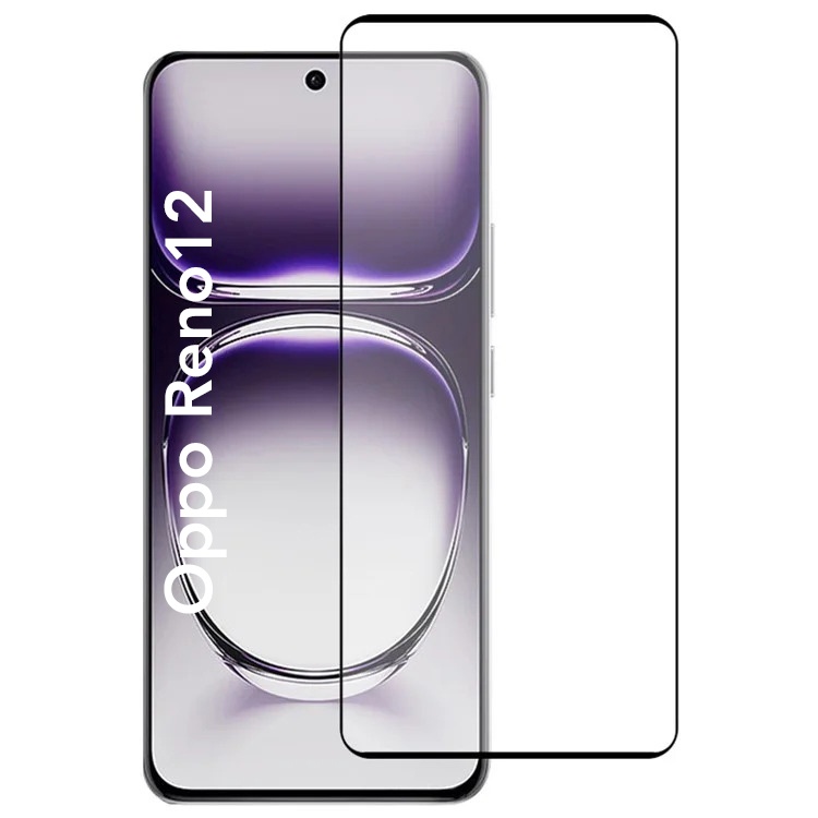 Folie pentru Oppo Reno12, Sticla Securizata, Ultra HD, Protectie 9H, Montare Simplă, SKYDDAR 111D - Transparent
