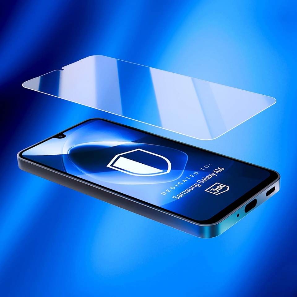 Folie pentru Samsung Galaxy A35 5G / Galaxy A55 5G din silicon, 3mk FlexibleGlass, Transparent - 3 | YEO