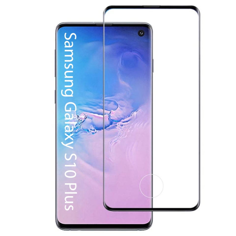 Folie pentru Samsung Galaxy S10 Plus, Sticla Securizata, Ultra HD, Protectie 9H, Montare Simplă, SKYDDAR 111D - Transparent