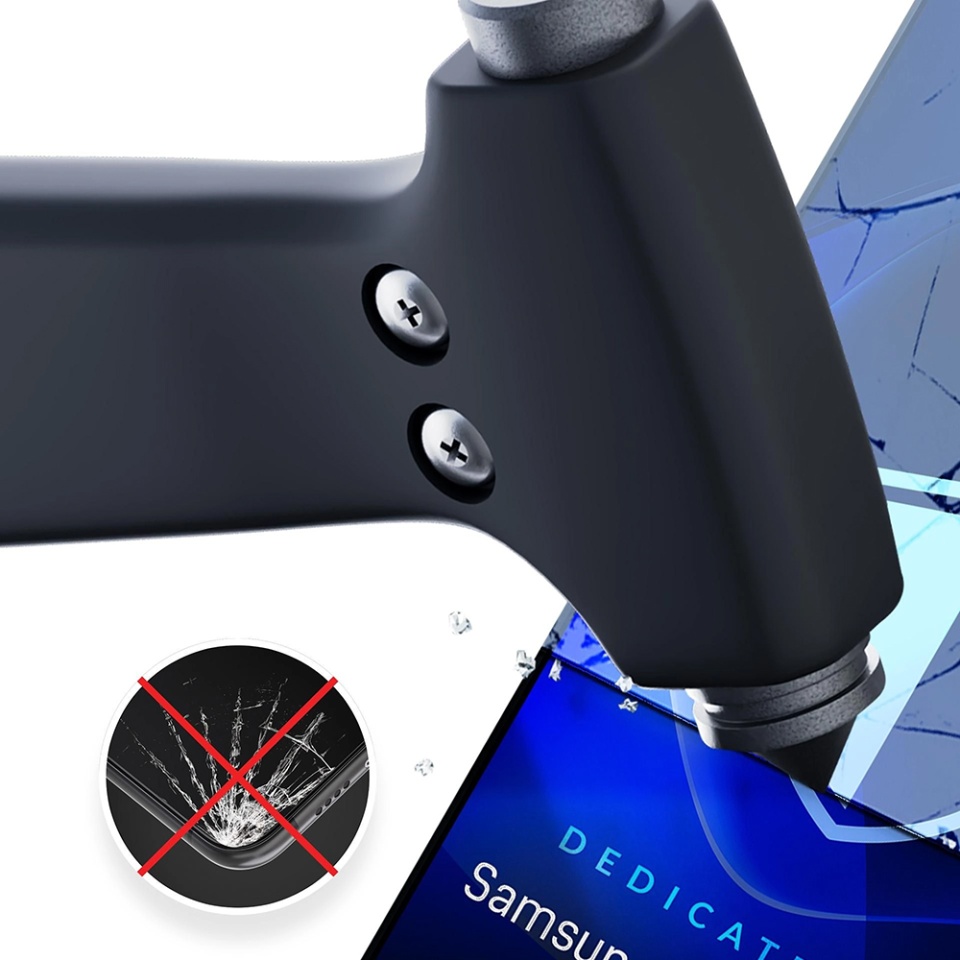 Folie pentru Samsung Galaxy S25 Ultra din silicon, 3mk FlexibleGlass, Transparent - 2 | YEO