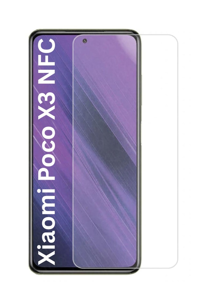 Folie pentru Xiaomi Poco X3 NFC / Poco X3 / Oppo Find X3 Pro, SKYDDAR INNOVATION, Protectie 9H, 0.3mm, Clear Vision, set cu sticker, Transparent