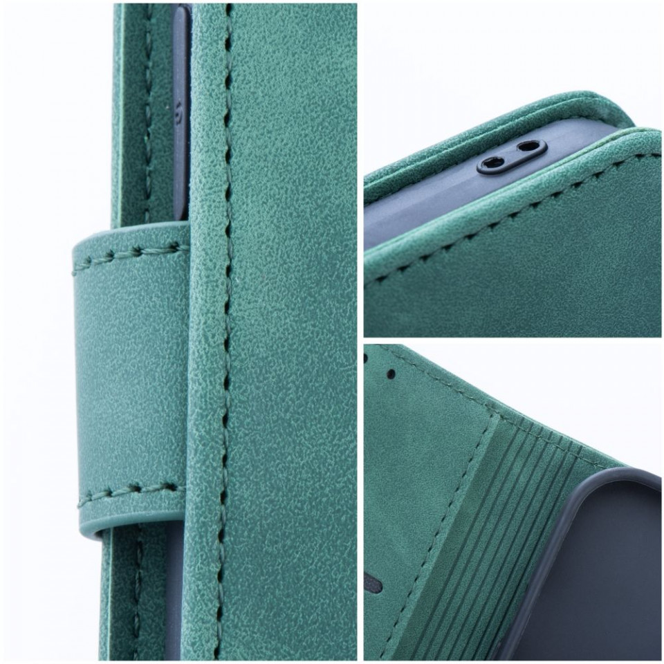 Husa Xiaomi Poco M4 Pro 5G / Redmi Note 11T / Redmi Note 11S tip carte magnetic, Skyddar Tender - Verde - 1 | YEO