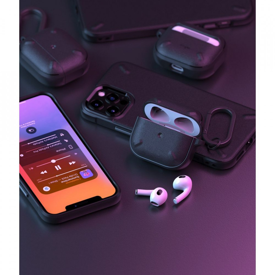 Husa Apple AirPods 3 (2021), Onyx Ringke - Dark Green - 3 | YEO