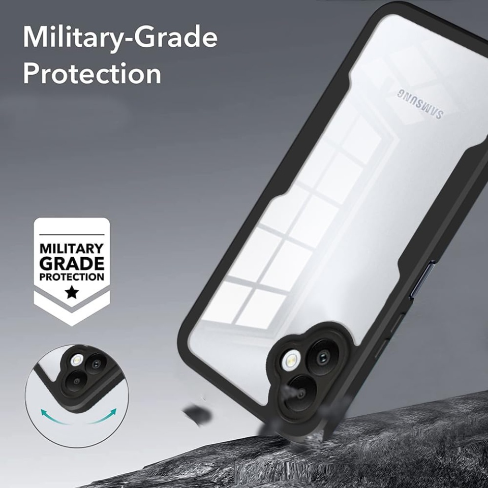 Husa + Folie pentru Samsung Galaxy A05, SKYDDAR INNOVATION, [Pachet 360°] ColorVerse, set cu sticker, Roz - 6