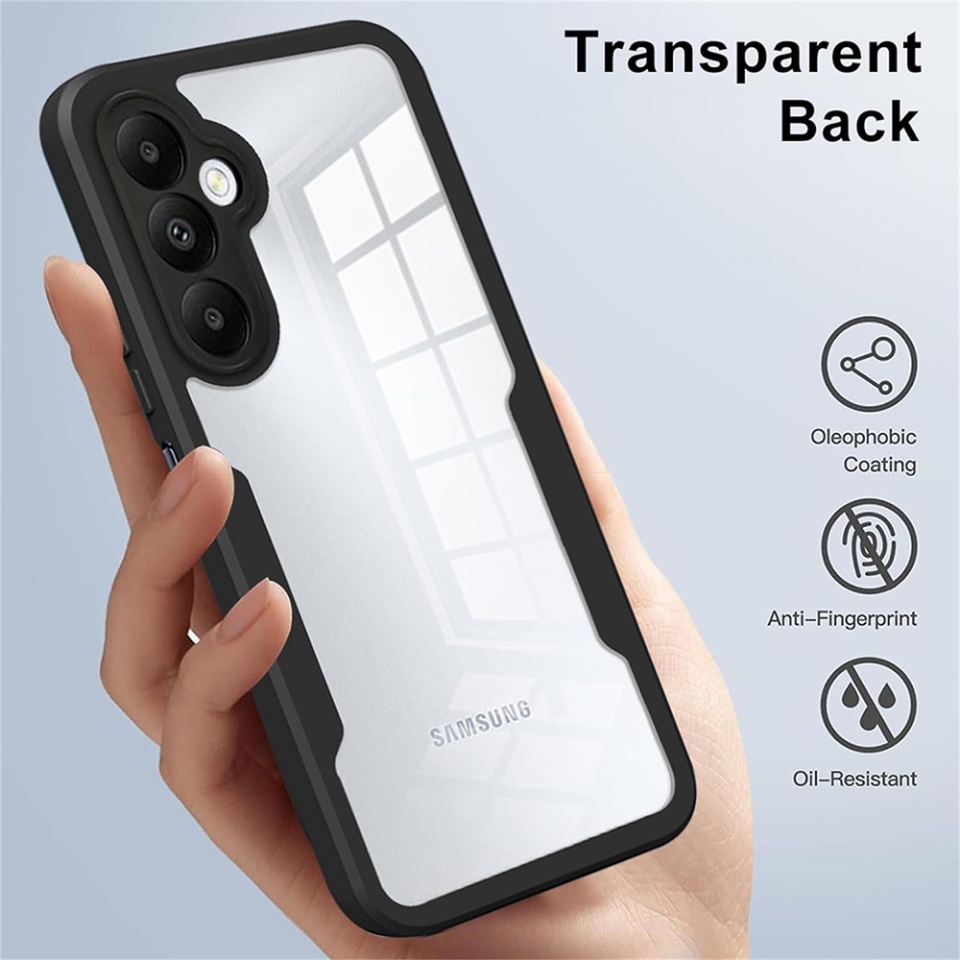 Husa + Folie pentru Samsung Galaxy A05s, SKYDDAR INNOVATION, [Pachet 360°] ColorVerse, set cu sticker, Mov - 6