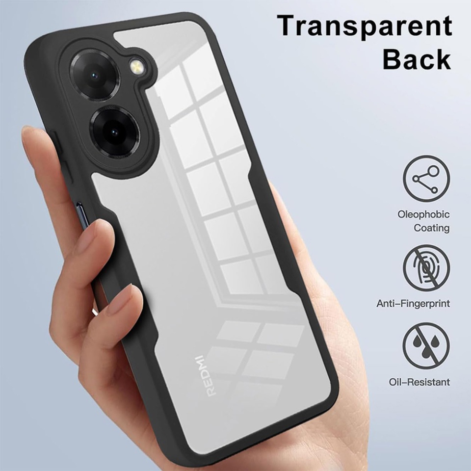 Husa + Folie pentru Xiaomi Redmi A5 4G (Standard), SKYDDAR INNOVATION, [Pachet 360°] ColorVerse, Mov, set cu sticker - 5