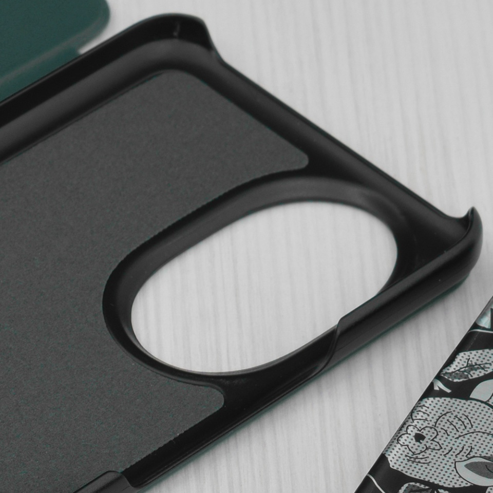 Husa Honor 200 tip carte, Skyddar Eco View Leather - Verde - 2 | YEO