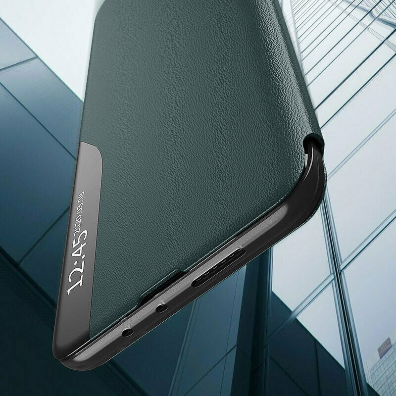 Husa Honor Magic6 Lite tip carte, Skyddar Eco View Leather - Verde - 3 | YEO